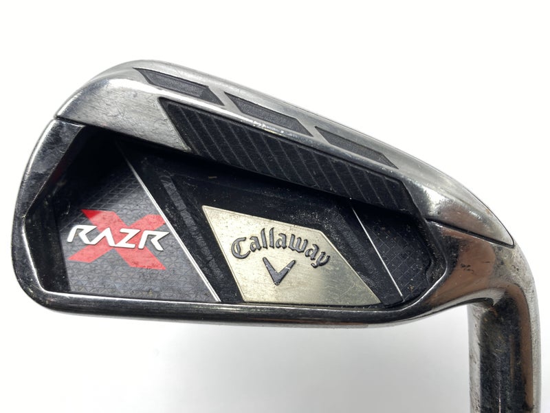 Callaway Razr X Single 6 Iron 75g Regular Graphite Mens RH