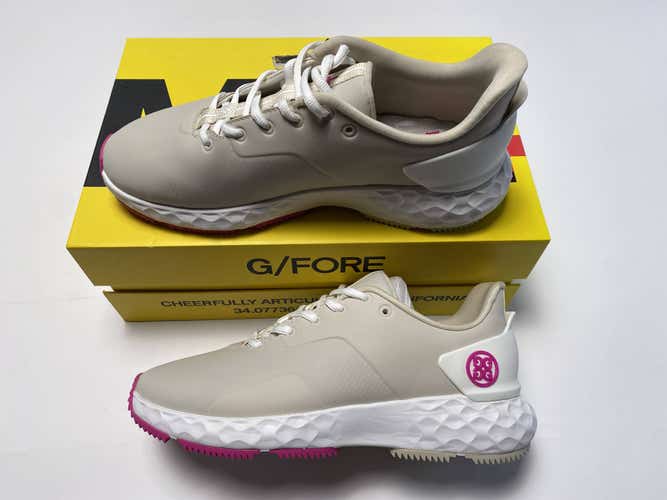 G/Fore Ladies MG4+ Golf Shoes Stone Women's SZ 8.5 (G4LF21EF27)