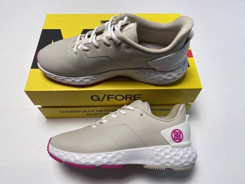 G/Fore Ladies MG4+ Golf Shoes Stone Women's SZ 8.5 (G4LF21EF27)