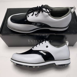 FootJoy DryJoys Premiere Series Golf Shoes White Black Women's SZ 7 (99040)