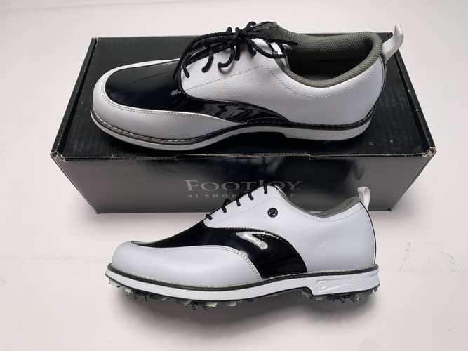 FootJoy DryJoys Premiere Series Golf Shoes White Black Women's SZ 7 (99040)