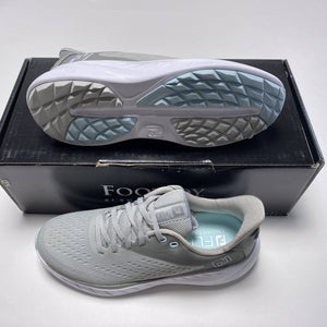 FootJoy FJ Flex XP Golf Shoes Gray White Women's SZ 6.5 (95424)