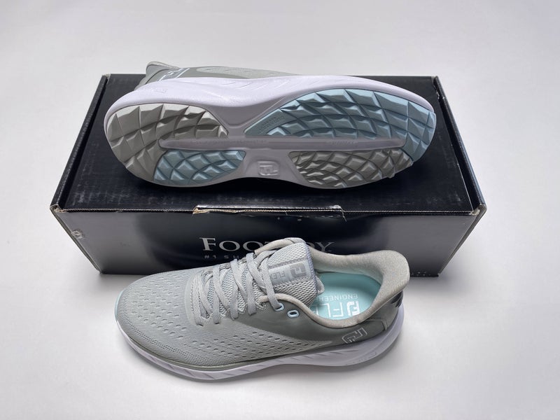 FootJoy FJ Flex XP Golf Shoes Gray White Women's SZ 6.5 (95424)