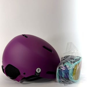 Giro Crue CP Mips Snow Sports Helmet Matte Berry Youth Small -NEW