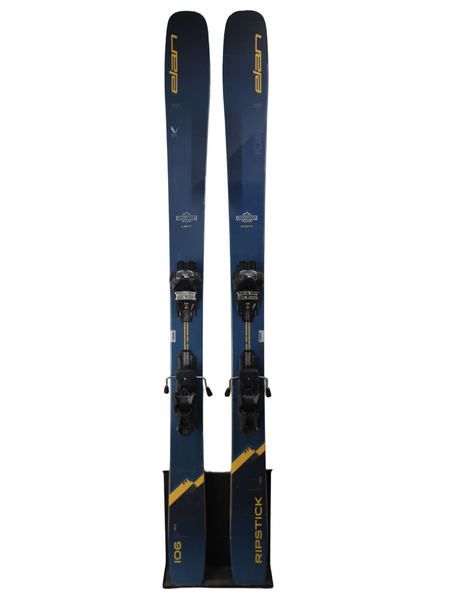 Used 2024 Elan Ripstick 106 Skis (180cm) w/ Tyrolia Attack 14 Bindings