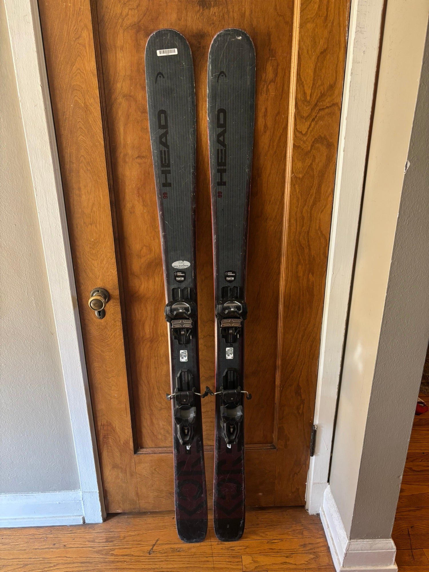 Used 2024 Head Kore 99 Skis with Tyrolia Attack 13 Bindings