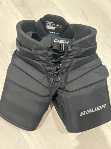 Junior Large Bauer Hockey Goalie Pants (Used)