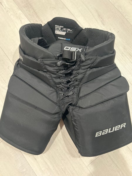 Junior Large Bauer Hockey Goalie Pants (Used)