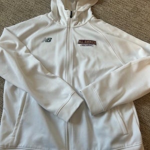New Balance All America lacrosse mens zip hoodie L large NEW