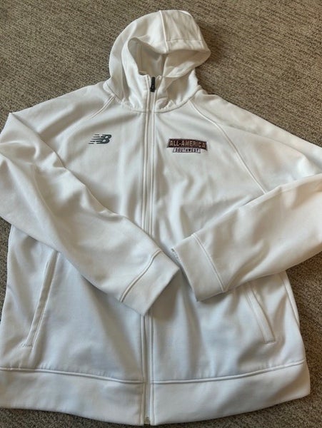 New Balance All America lacrosse mens zip hoodie L large NEW