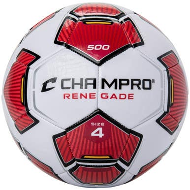 New RENEGADE SOC BALL SCARLET SZ 4 11860-CHPSB504SC