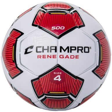 New RENEGADE SOC BALL SCARLET SZ 4 11860-CHPSB504SC