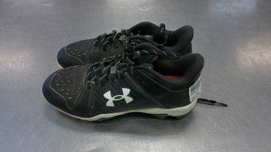 Used Under Armour LEADOFF BB/SB Cleats Black Junior 04 11339-S000195980
