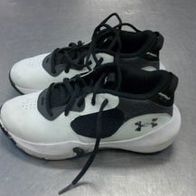 Used Under Armour Basketball Shoes Y White Junior 02.5 11339-S000195983