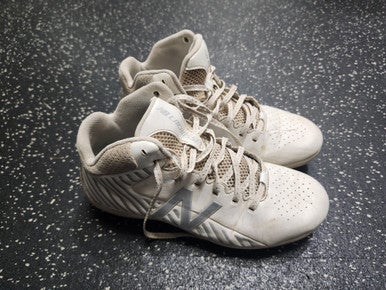 Used New Balance LAX Cleats Mens White Senior 6 11849-S000033313