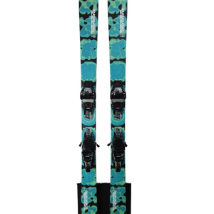 Used 2024 K2 Omen 85 W Skis (159cm) w/ Marker Griffon Bindings