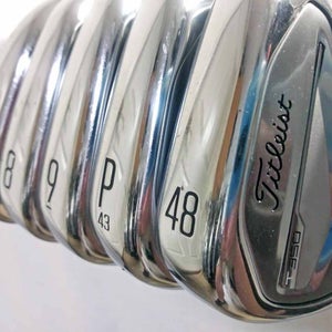 Titleist T350 Irons Set 7-PW+AW (Steel Project X IO, 6.0 Stiff) 2023 Forged