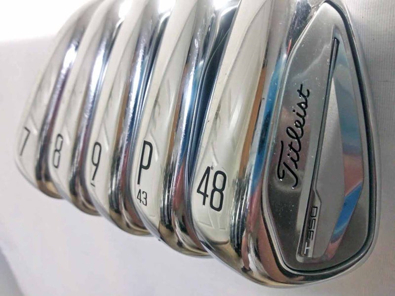 Titleist T350 Irons Set 7-PW+AW (Steel Project X IO, 6.0 Stiff) 2023 Forged