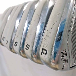 Tour Edge Exotics E721 Iron Set 4-PW (Steel XP85 Regular) Golf Clubs