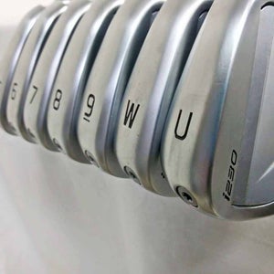 Ping i230 Iron Set 5-PW+UW Black (Steel Project X IO 6.0 Stiff) Golf Clubs