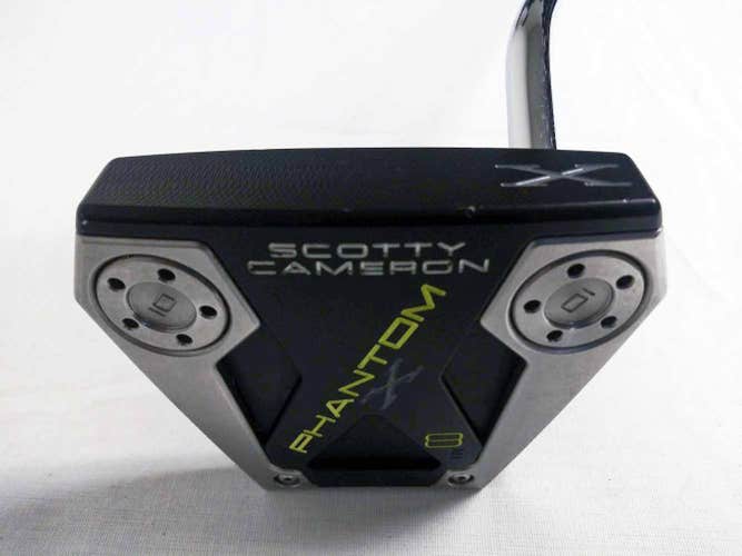 Scotty Cameron Phantom X 8.5 Putter (35", Low Single Bend) Golf Club