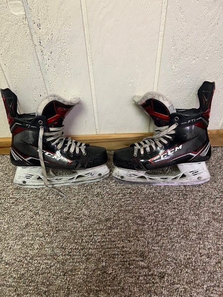 2017 CCM JetSpeed FT1 Hockey Skates Regular Width 7.5 (Used)