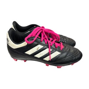 Used Adidas Soccer Cleats Black And Pink Junior 04 11862-S000091612