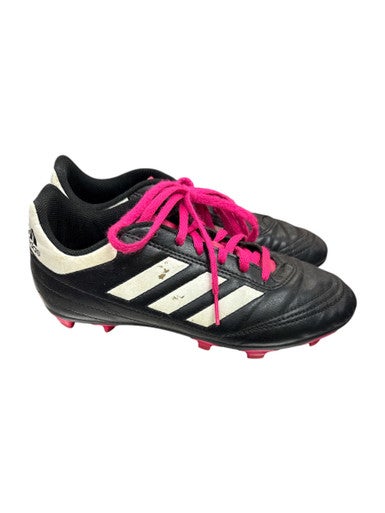 Used Adidas Soccer Cleats Black And Pink Junior 04 11862-S000091612