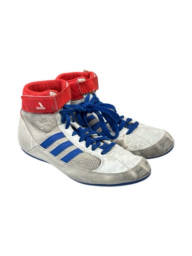 Used Adidas Wrestling Shoes White Junior 05 11862-S000091604