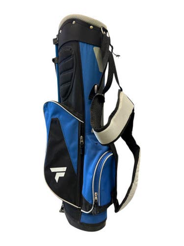 Used Top Flite BLACK AND ROYAL Jr Stand Bag Black And Royal Blue 11862-S000091605