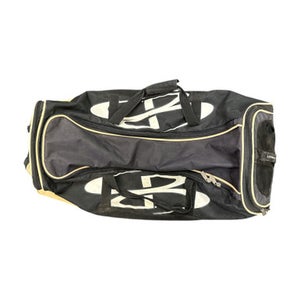 Used BoomBah BLK/GOLD BB/SB Player Wheeled Bag Black And Gold 11862-S000091606