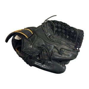 Used Mizuno BLACK BB/SB Glove RH Throw Black 12" 11862-S000091600