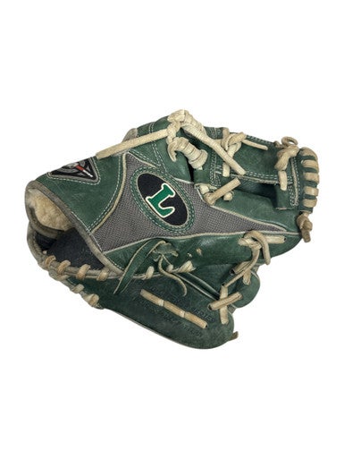 Used Louisville Slugger XH1125GG BB/SB Glove RH Throw Green 11 1/4" 11862-S000091602