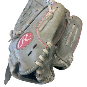 Used Rawlings SCB105P BB/SB Glove RH Throw Grey 10 1/2" 11862-S000091596