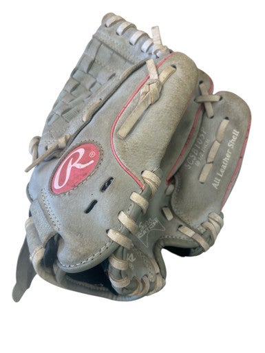 Used Rawlings SCB105P BB/SB Glove RH Throw Grey 10 1/2" 11862-S000091596