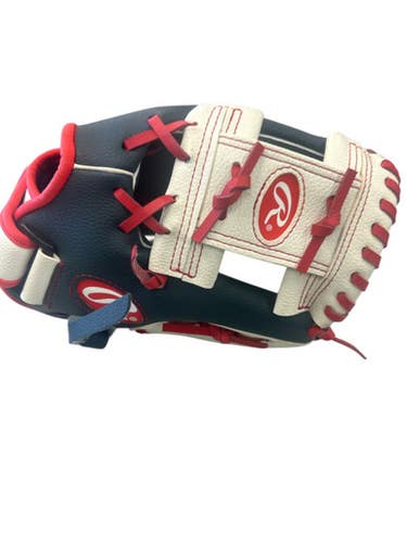 Used Rawlings WPL110NWS BB/SB Glove RH Throw White/Red/Navy 11" 11862-S000091593