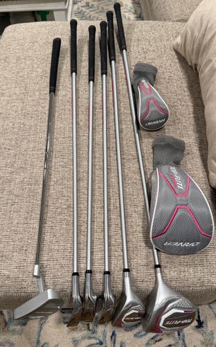 Girls Top Flite Junior Right Handed Clubs (Full Set) 6 Pieces (Used) (Height 53" + /Ages 9-12)