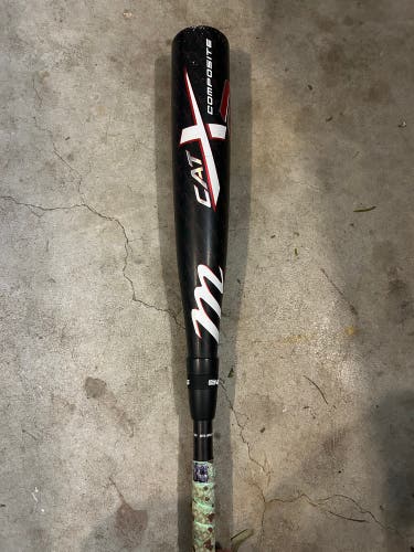 2025 Marucci CATX2 Composite USSSA Certified Bat (-10) 19 oz 29" (Used)