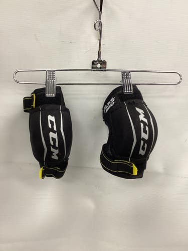 Used CCM TACKS 9550 Youth Elbow Pads LG 11851-S000039820