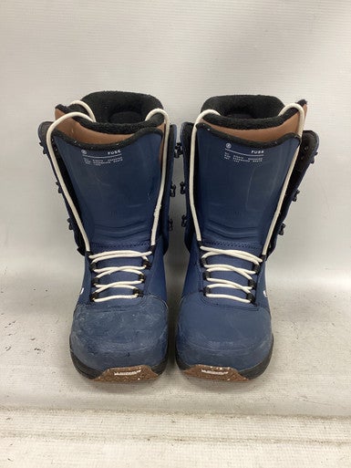 Used Ride FUSE Mens Snowboard Boots Navy Blue Senior 9 11851-S000039808