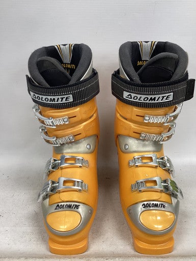 Used Dolomite FX1 RACE Mens DH Ski Boot Gold 265 MP - M08.5 - W09.5 11851-S000039807