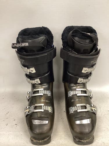 Used Lange RX80 L.V. Womens DH Ski Boot Black 260 MP - M08 - W09 11851-S000039806