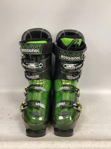 Used Rossignol ALIAS 100 Mens DH Ski Boot Green 275 MP - M09.5 - W10.5 11851-S000039800