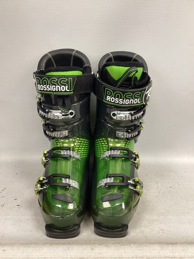 Used Rossignol ALIAS 100 Mens DH Ski Boot Green 275 MP - M09.5 - W10.5 11851-S000039800