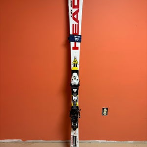 HEAD World Cup Rebels i.SL RD 165 cm Racing Skis With Bindings Max Din 16 (Used)