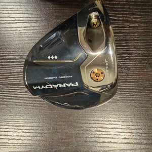 LEFT HAND CALLAWAY PARADYM TRIPLE DIAMOND 9* 1-WOOD GRAPHITE TENSEI WHT AV 65-S