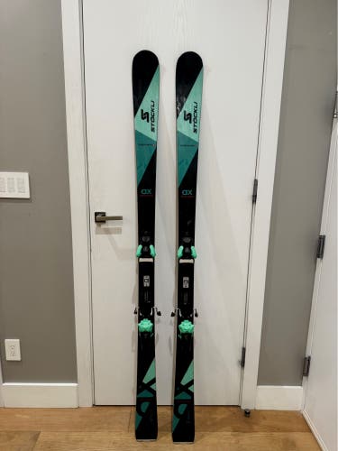 2024 Stockli Montero AX Skis 183cm with Strive 13D Bindings and Phantom wax treatment