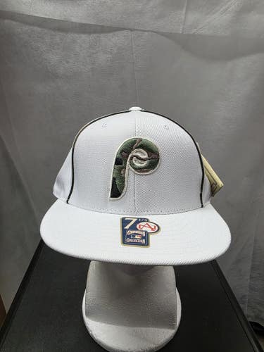 NWS Philadelphia Phillies American Needle White Camo Fitted Hat 7 1/4 MLB