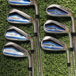 Cobra F-Max Iron Set 5-PW, GW Regular Flex Steel Shafts