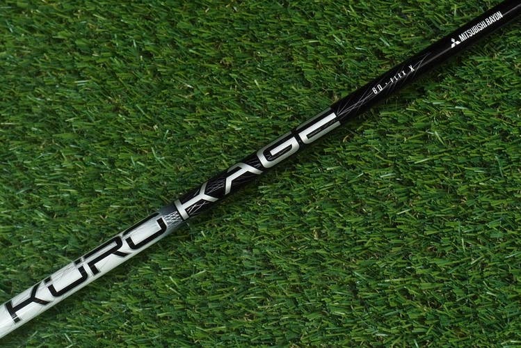 MITSUBISHI RAYON KURO KAGE DRIVER SHAFT 44 X-STIFF TAYLORMADE M3 LH ADAPTER